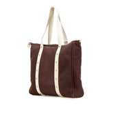 ルイ ヴィトン アンティグア カバ GM ルイヴィトンカップ トートバッグ M80662 ブラウン ホワイト キャンバス レディース LOUIS VUITTON 【中古】